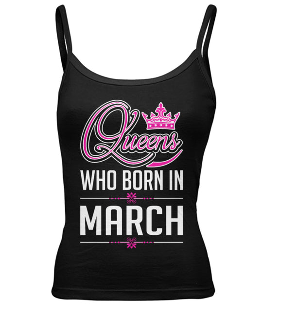 Queens March Women's Spaghetti Tank